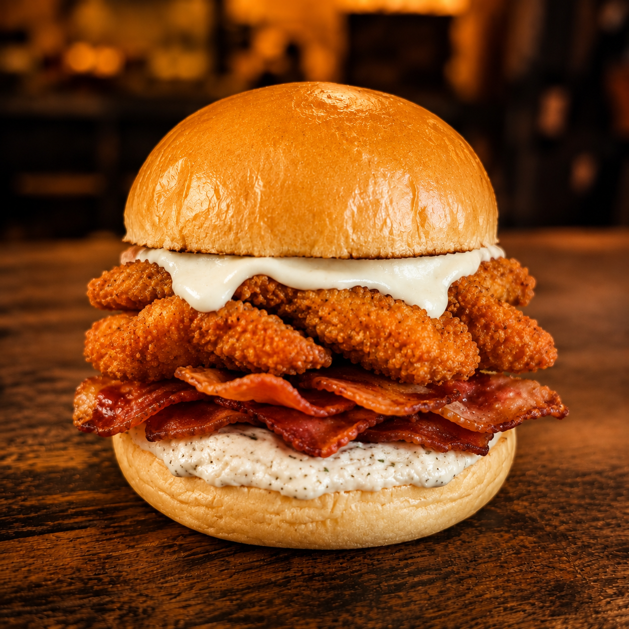 CHICKEN BACON