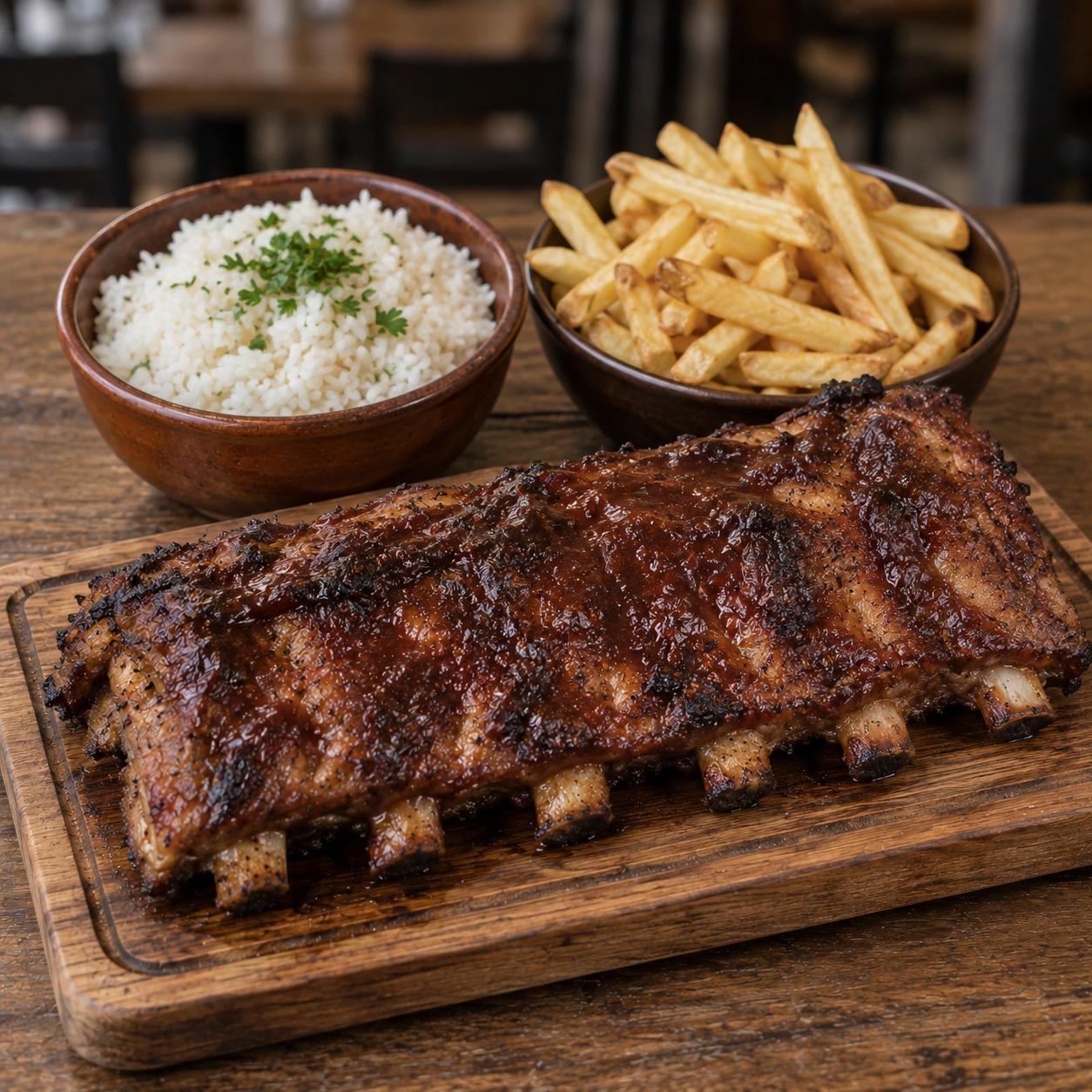 COSTELINHA COM BARBECUE