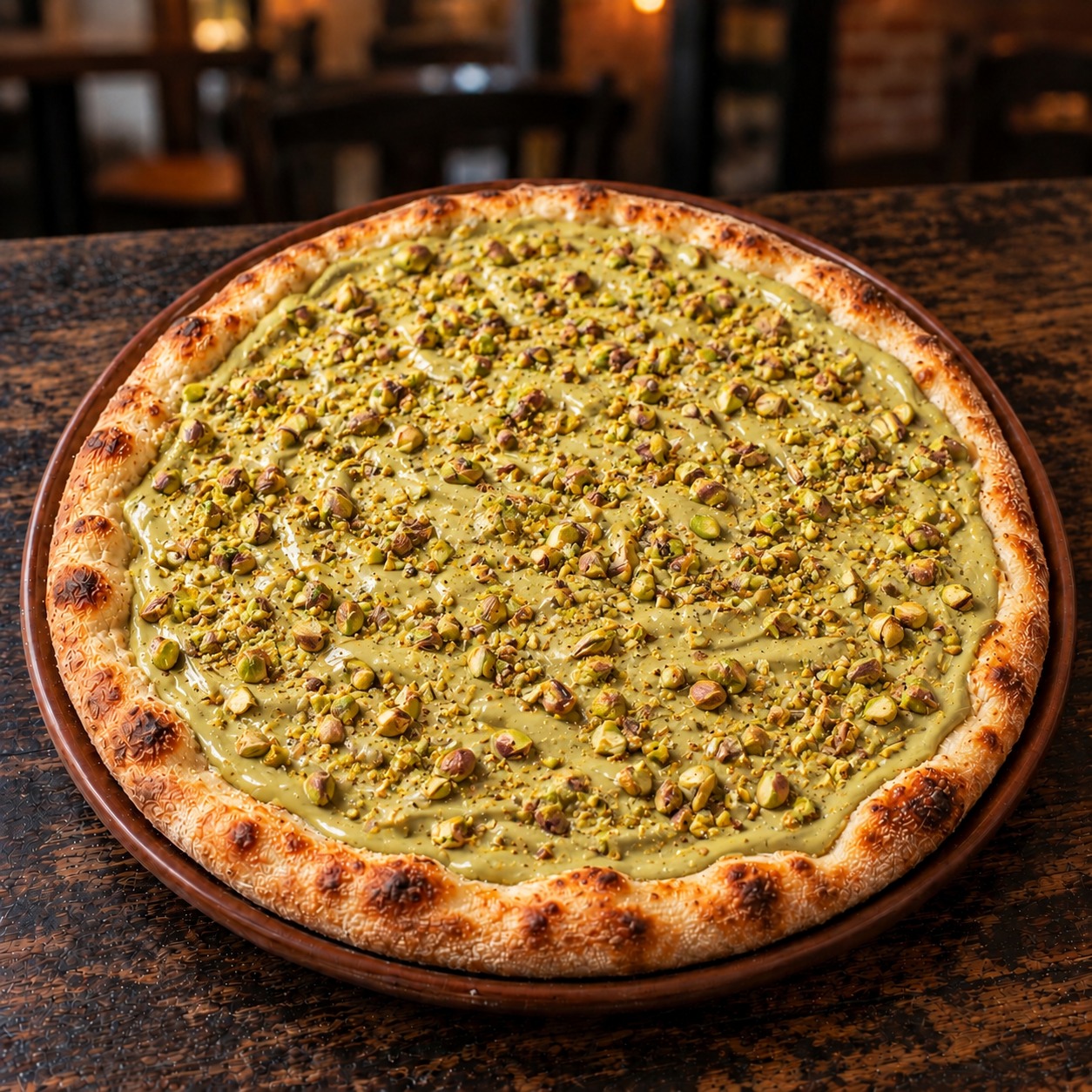 PIZZA PISTACHE