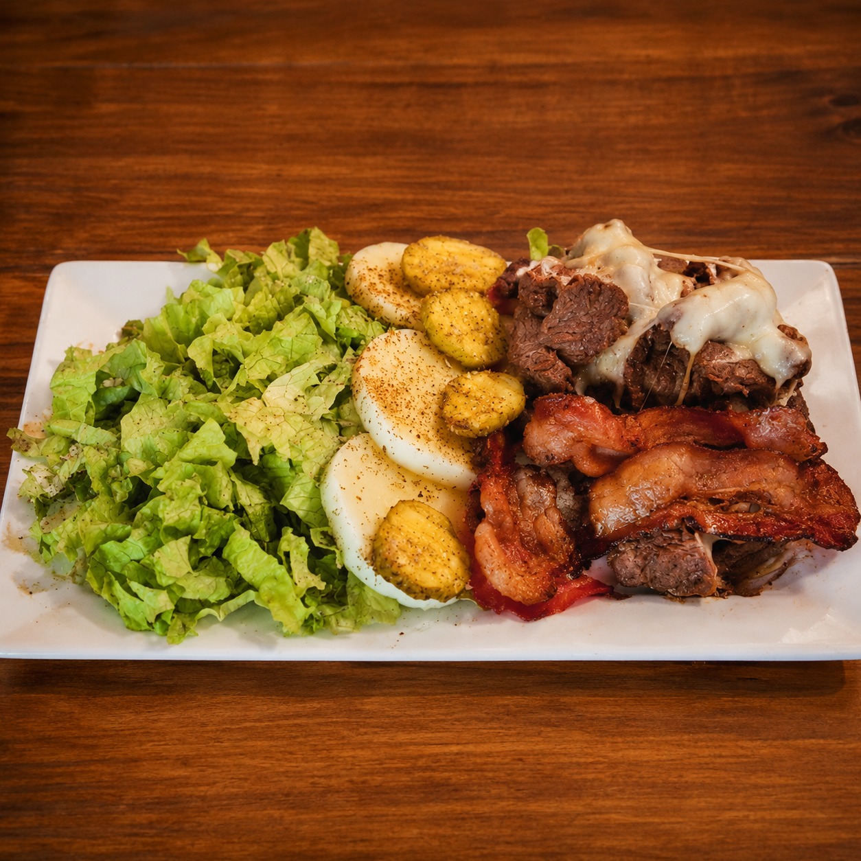 LANCHE FIT 2 MIGNON NO PRATO